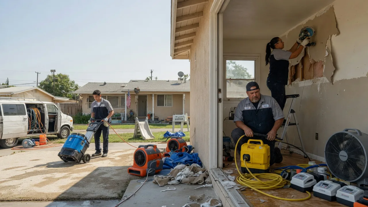 Water Damage Restoration in Baldwin, ND near me